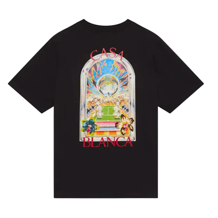 AVEROX - Tennis Landscape T-shirt